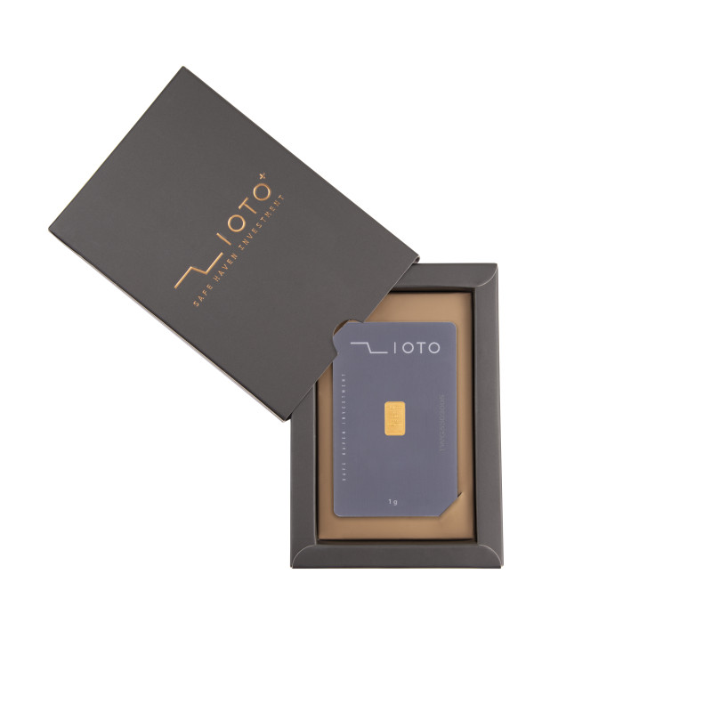 شمش ۱ گرم طلا عیار ۹۹۵ زیوتو