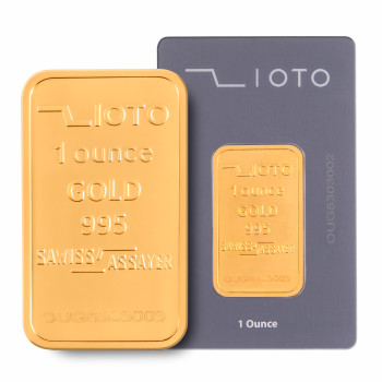 شمش یک اونس طلا عیار ۹۹۵ زیوتو