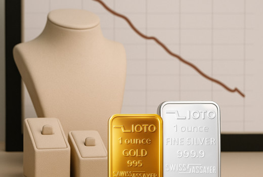 تغییرات تقاضا در بخش جواهرات؛ چرا شمش‌های طلا و نقره Zioto جایگزین هوشمندانه‌ای هستند؟