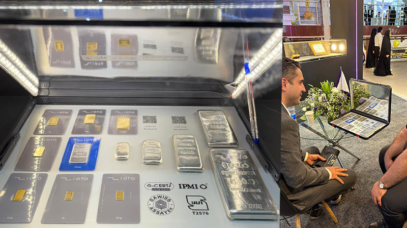 حضور زیوتو در نمایشگاه طلا و جواهر ارومیه