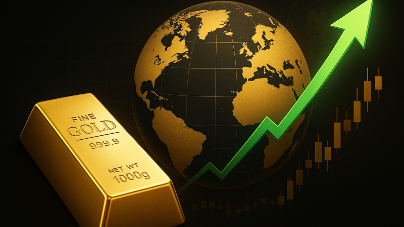 طلای جهانی رکورد زد؛ ترمز نرخ‌های بهره، پدال گاز رالی