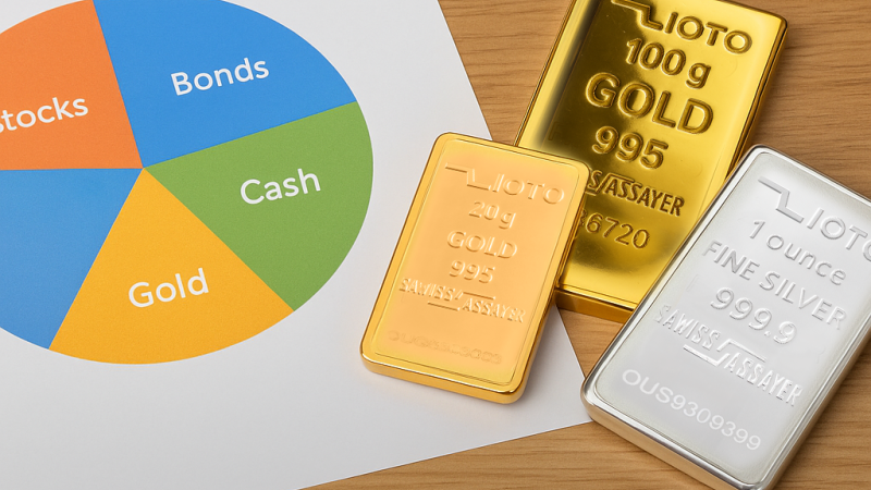 طلا در پرتفوی مدرن سرمایه‌گذاران؛ چرا شمش طلا و نقره Zioto انتخابی هوشمندانه است؟