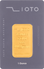 شمش طلا ۱ اونس عیار ۹۹۵ زیوتو