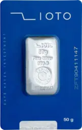zioto-silver-bar-50gram-front شمش نقره ۵۰ گرم زیوتو