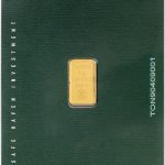 شمش طلا ۱ گرم عیار ۹۹۹.۹ زیوتو پلاس