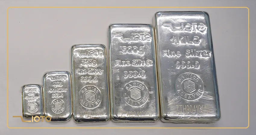 شمش نقره زیوتو