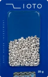 zioto-silver-granules_25gram-front ساچمه نقره 25 گرم عیار 999.9 زیوتو
