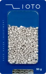 zioto-silver-granules_50gram-front ساچمه نقره 50 گرم عیار 999.9