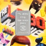 شمش نقره زیوتو ۲/۵ گرمی عیار ۹۹۹.۹ پسرانه مدل Lego