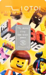 Lego - B شمش نقره زیوتو ۲/۵ گرمی عیار ۹۹۹.۹ پسرانه مدل Lego - تصویر 1