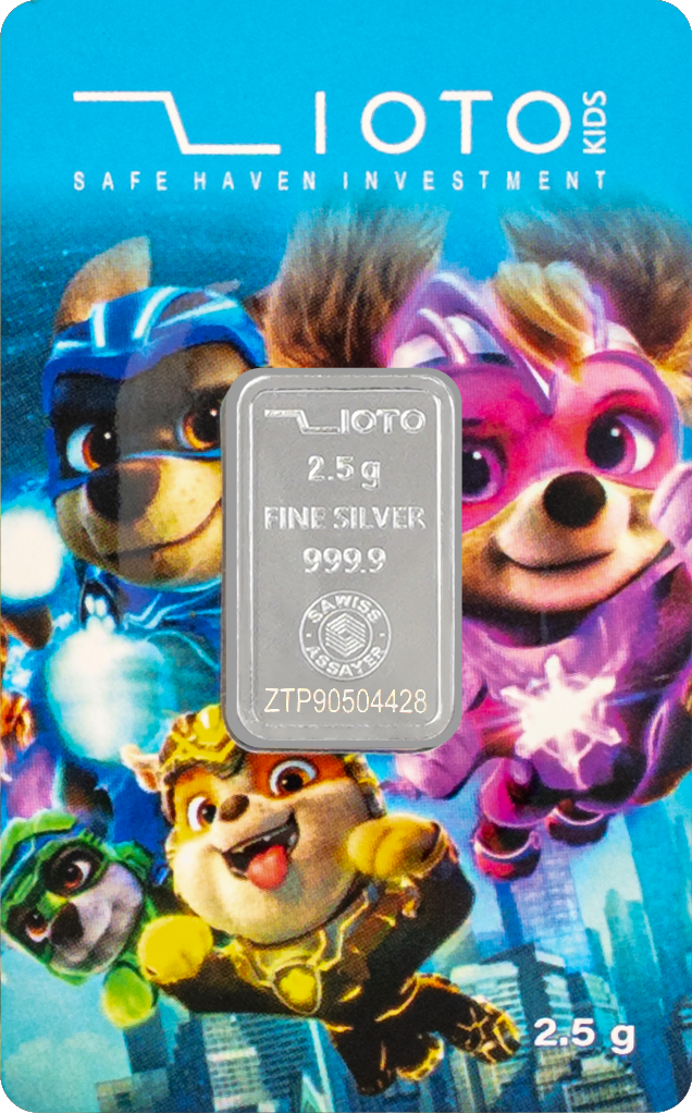 شمش نقره زیوتو مدل PAW Patrol